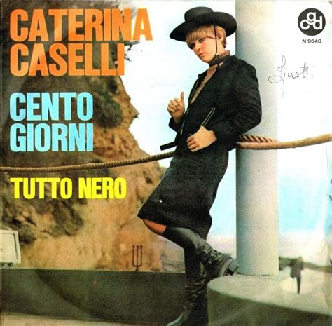caterina caselli tutto nero